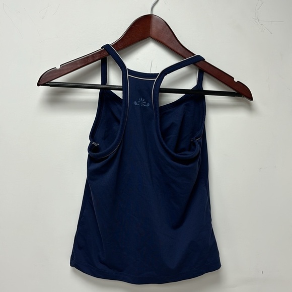 OLD NAVY brand Women's sleeveless gym t-shirt in narrow navy blue size XS - Picture 6 of 7